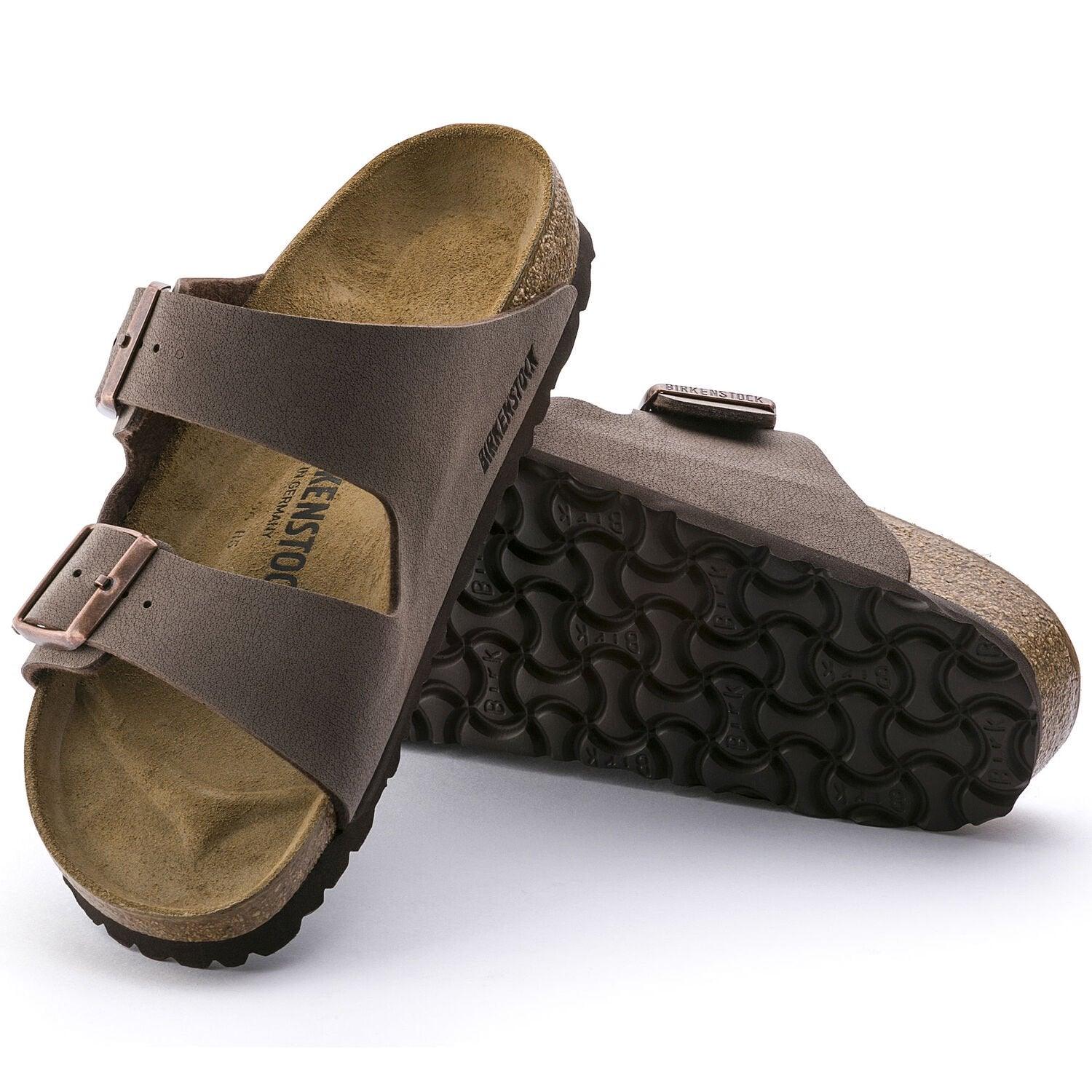 Birkenstock Arizona in mocca birkibuc