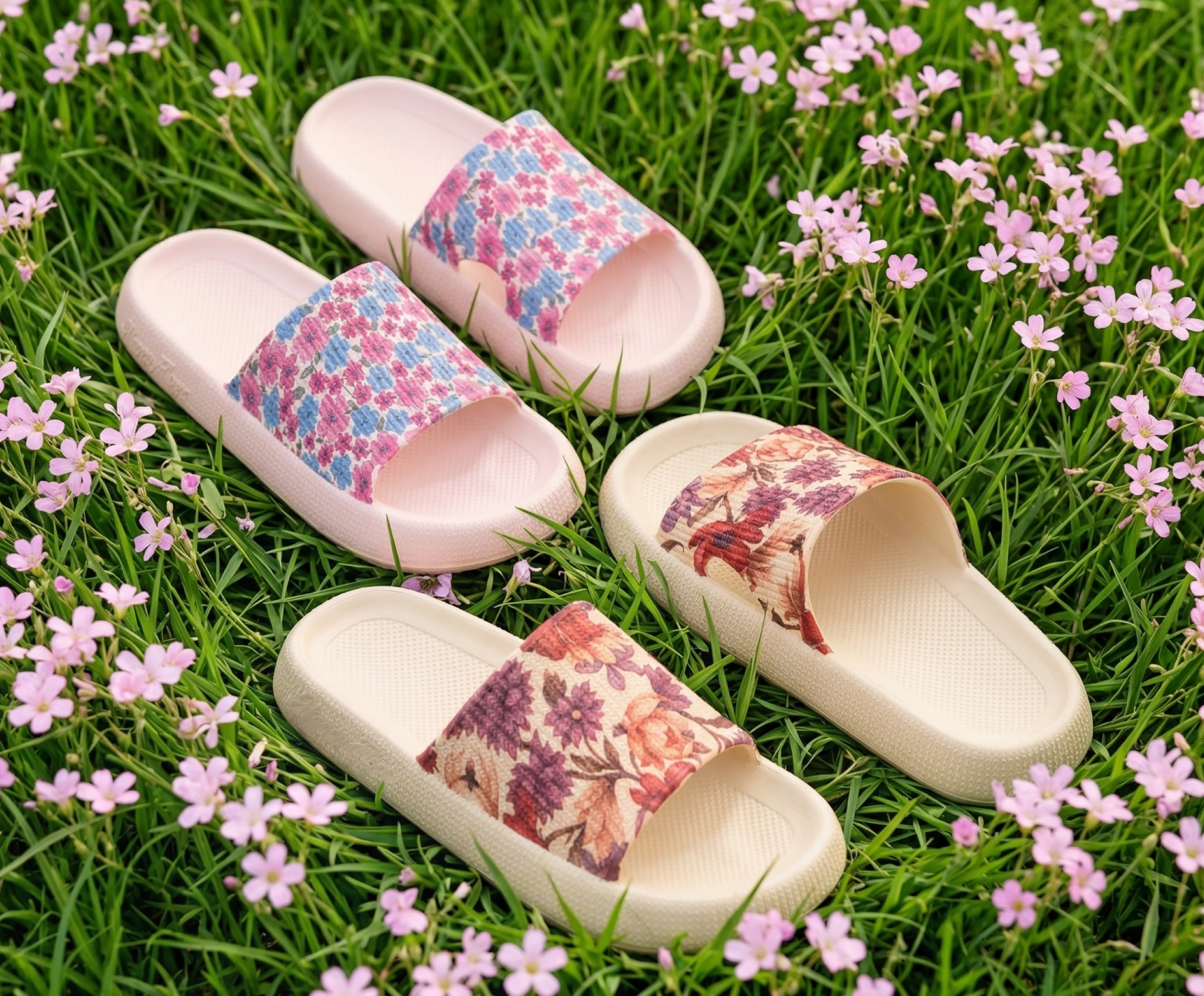HappyFlops Botanic collectie in het gras