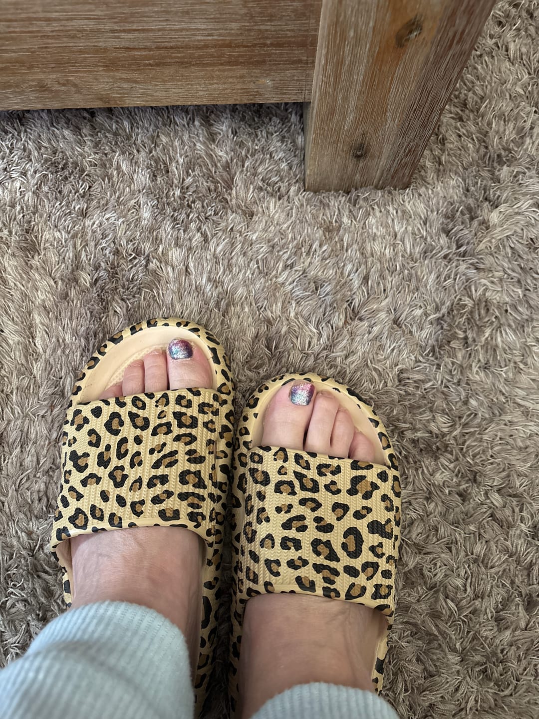 HappyFlops in luipaardprint